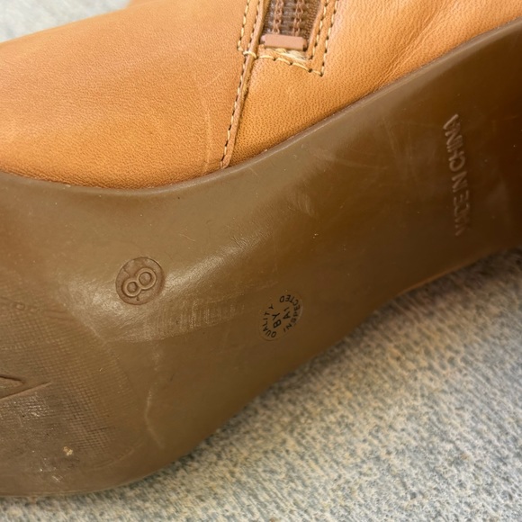 St. Johns Bay tan zipper booties - Picture 7 of 10